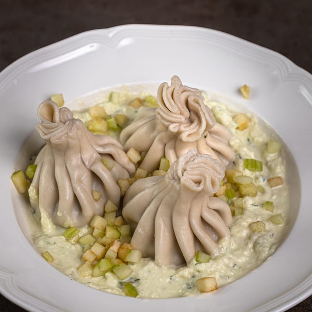 Mushroom Khinkali.