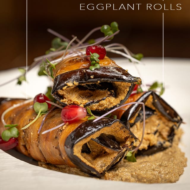 Eggplant Rolls.