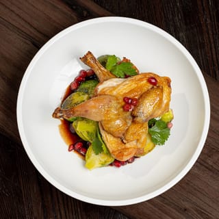 Chicken in House made Blackberry Sauce