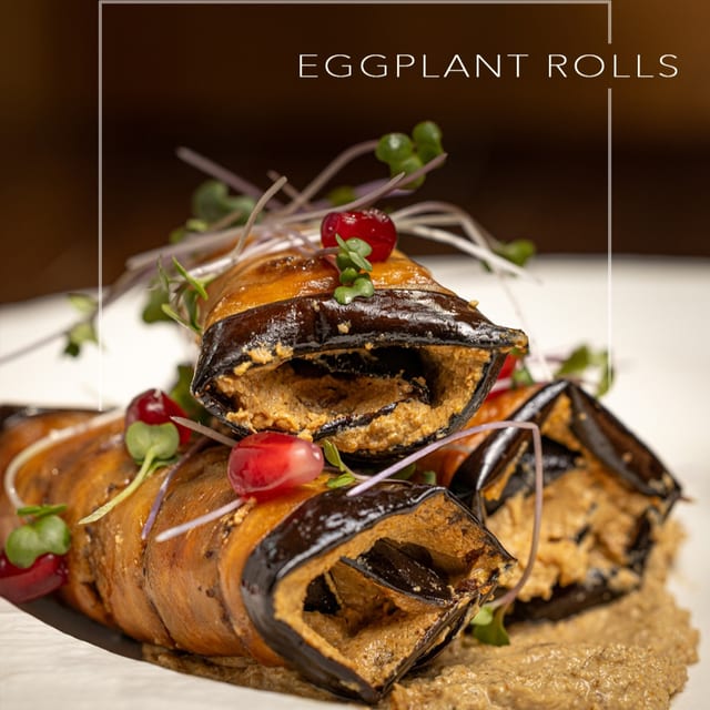 EGGPLANT ROLLS (VG).