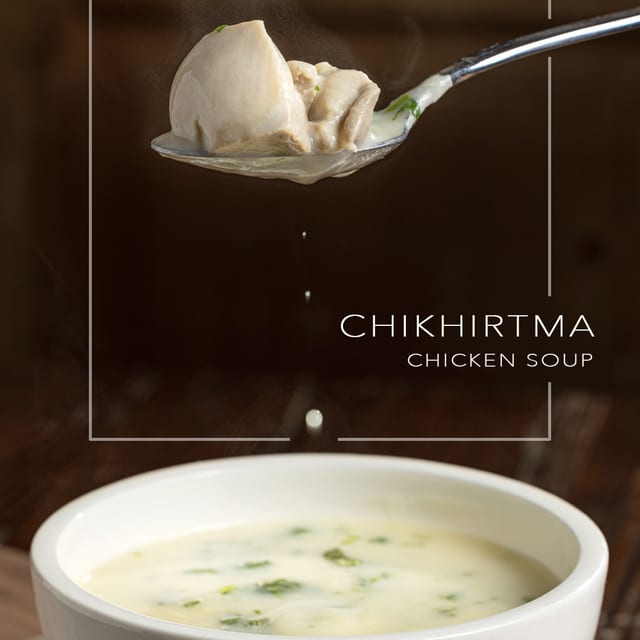 CHIKHIRTMA (CHICKEN SOUP).