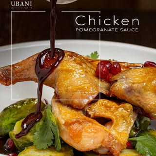 CHICKEN WITH Pomegrade