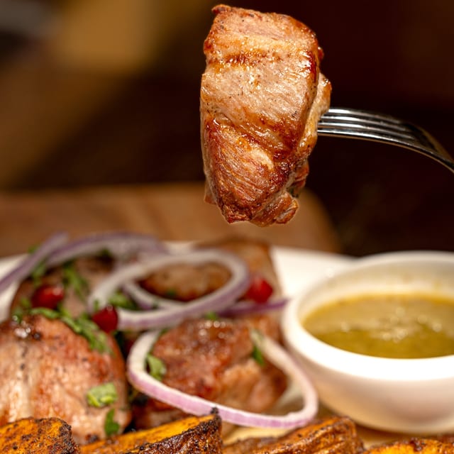 Pork Mtsvadi.