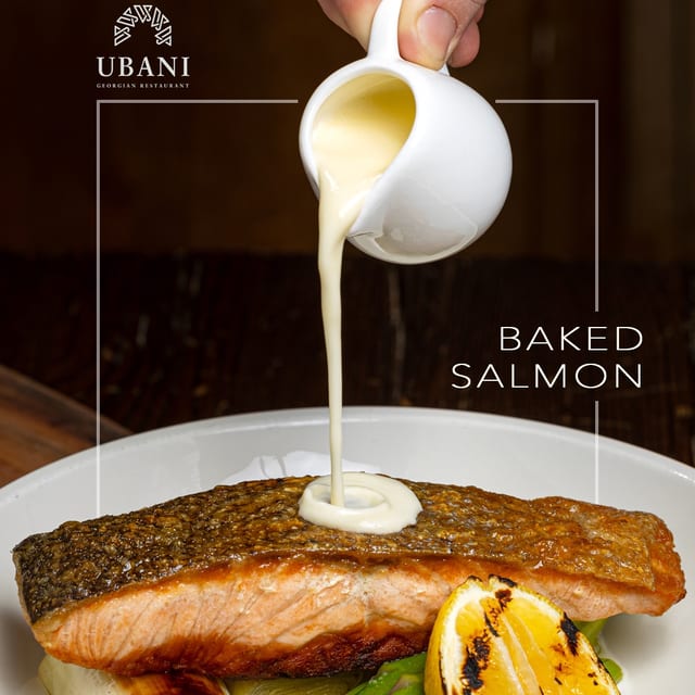 Baked Salmon.