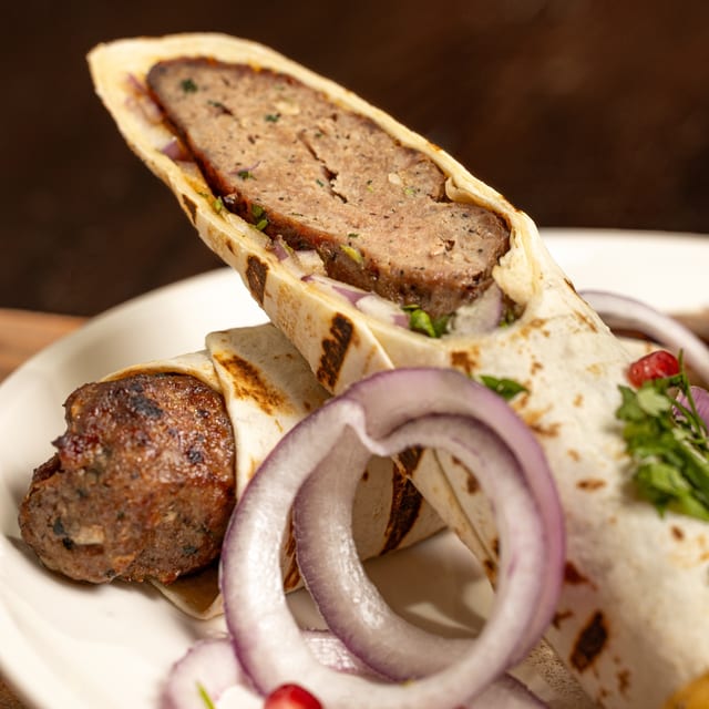 BEEF & PORK KEBAB.